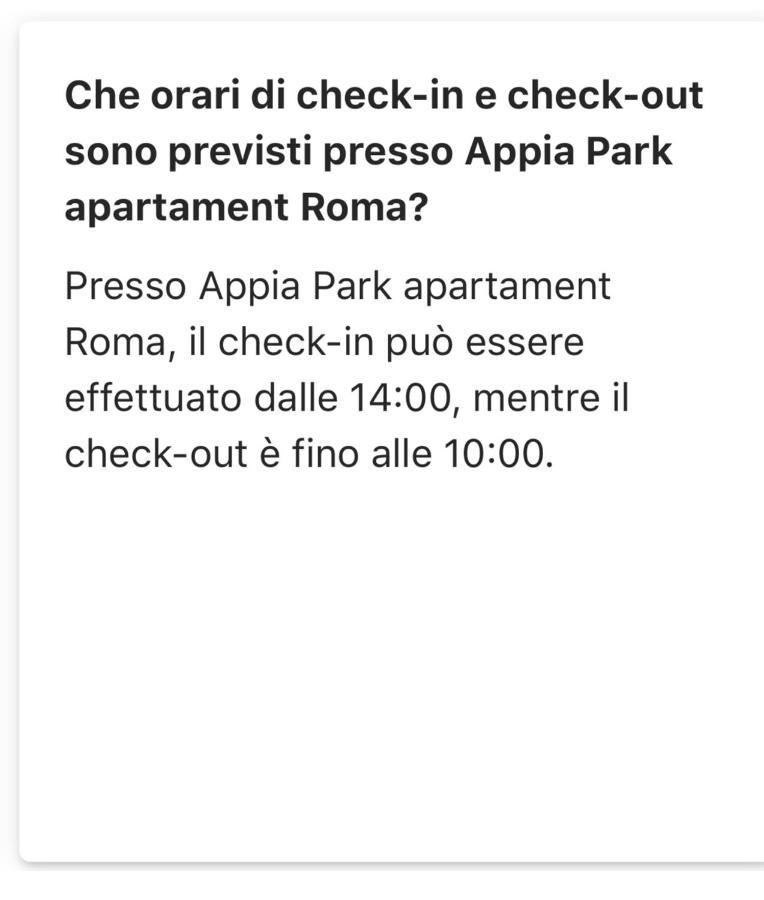 Appia Park Apartament 10 Min Dal Colosseo Lägenhet Rom